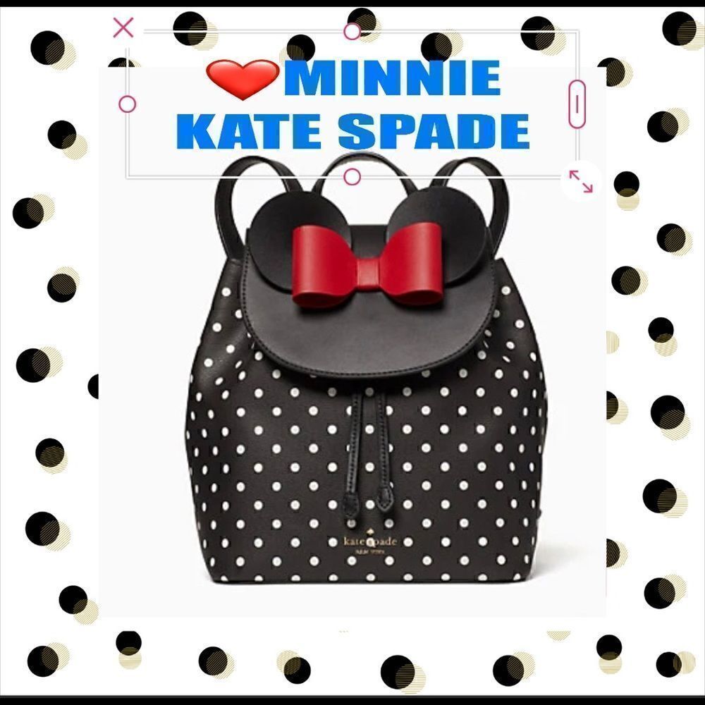 - ♠️❤️ Disney x Kate Spade New York Minnie Mouse Backpack ♠️